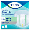 Tena® Stretch™ Bariatric Super Incontinence Brief, 8/PK