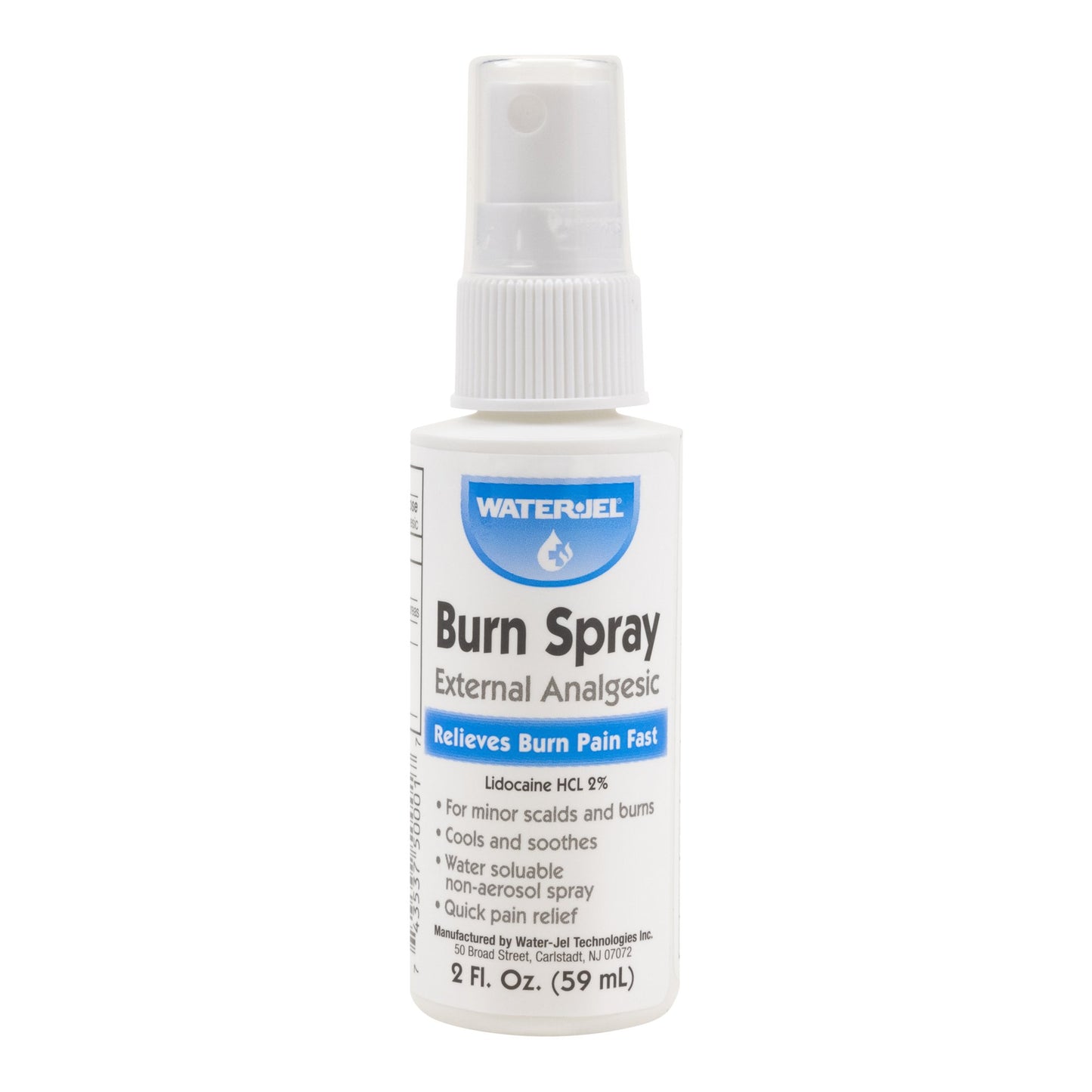 Water Jel Lidocaine Burn Relief, 2-ounce spray bottle 1/EACH -BS2-24.00.000