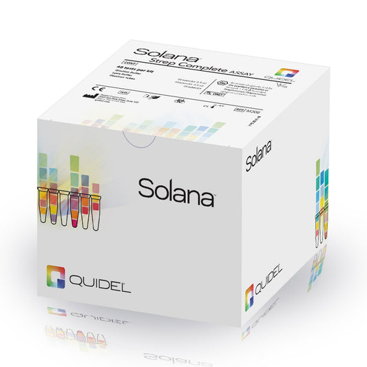 Quidel Solana® Strep Complete Respiratory Test Kit, 1/KT