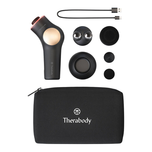 TheraFace Pro Hand-Held Face Massager & Cleanser, Black, 1/EA