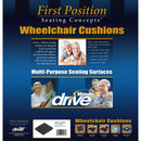 drive™ Gel-U-Seat™ Lite Seat Cushion, 16 x 16 in., 1/EA