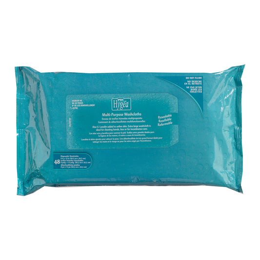 Hygea® Scented Multi-Purpose Personal Cleansing Wipe, 8 x 12 Inch, 576/CS