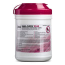 Sani-Cloth® Plus Germicidal Disinfectant Cleaner Wipe, 6 x 6.75 Inch, 1920/CS