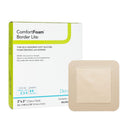 ComfortFoam™ Border Lite Thin Bordered Foam Wound Dressing, 3 x 3 Inch, 10/BX