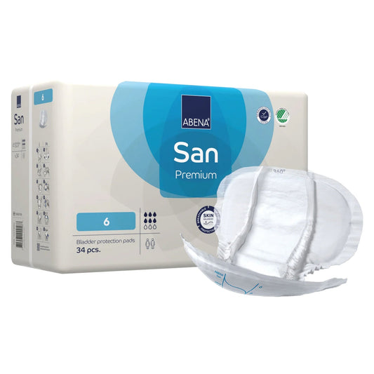 Abena® San 6 Premium Bladder Protection Pads, 102/Cs