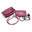McKesson Premium Reusable Pocket Aneroid and Stethoscope Combo Set, Magenta, 1/EA