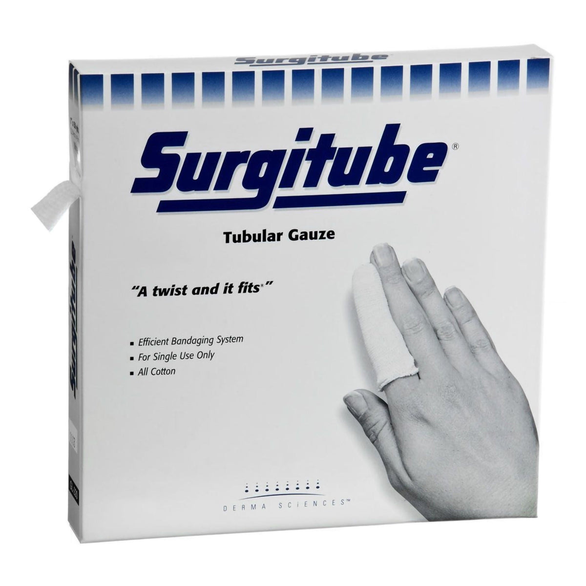 Surgitube® Tubular Retainer Dressing, Size 3, 1½ Inch x 50 Yard, 1/EA