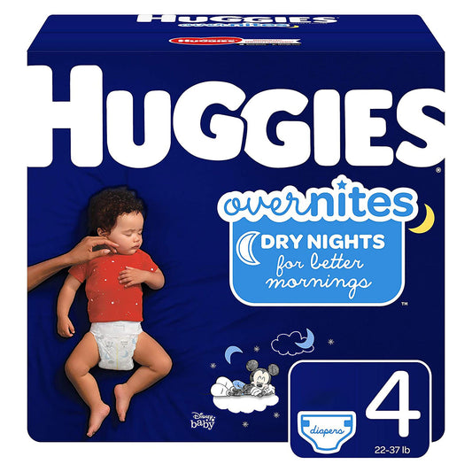Huggies® OverNites Diaper, Size 4, 84/CS