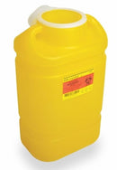 BD Chemotherapy Sharps Container, 12 x 10½ x 7½ Inch, 12/CS
