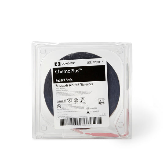 Chemoplus™ Iva Seals, Red, 1000/Bx