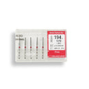 Conical, Dome End 1.4 mm Dia. Fine Grit Diamond Bur 5 per pack. 194.14F2 - Osung USA