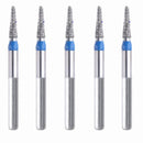 Conical, Dome End 1.6 mm Dia. Medium Grit Diamond Bur 5 per pack. 194.16M3 - Osung USA