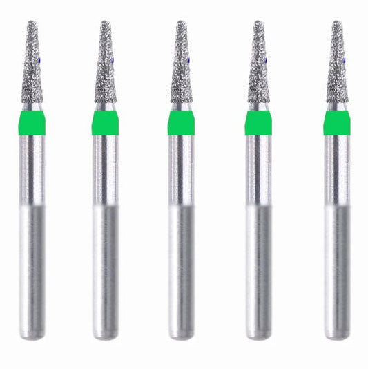 Conical, Dome End 1.8 mm Dia. Coarse Grit Diamond Bur 5 per pack. 194.18C2 - Osung USA