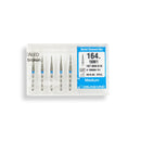 Conical Pointed, Slender 1.8 mm Dia. Medium Grit Diamond Bur 5 per pack. 164.18M1 - Osung USA