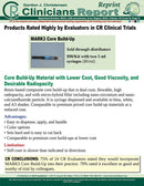 Core Build Up White Automix Syringe 5ml. 2/bx. + 10 Mixing Tips & Intra - Oral Tips - MARK3 - Osung USA