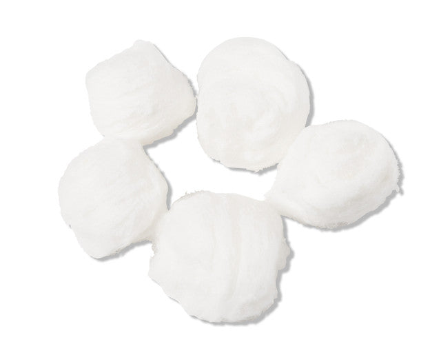 Bioseal Cotton Balls Cotton Ball, Medium, 5/Pk, 100 Pk/Cs