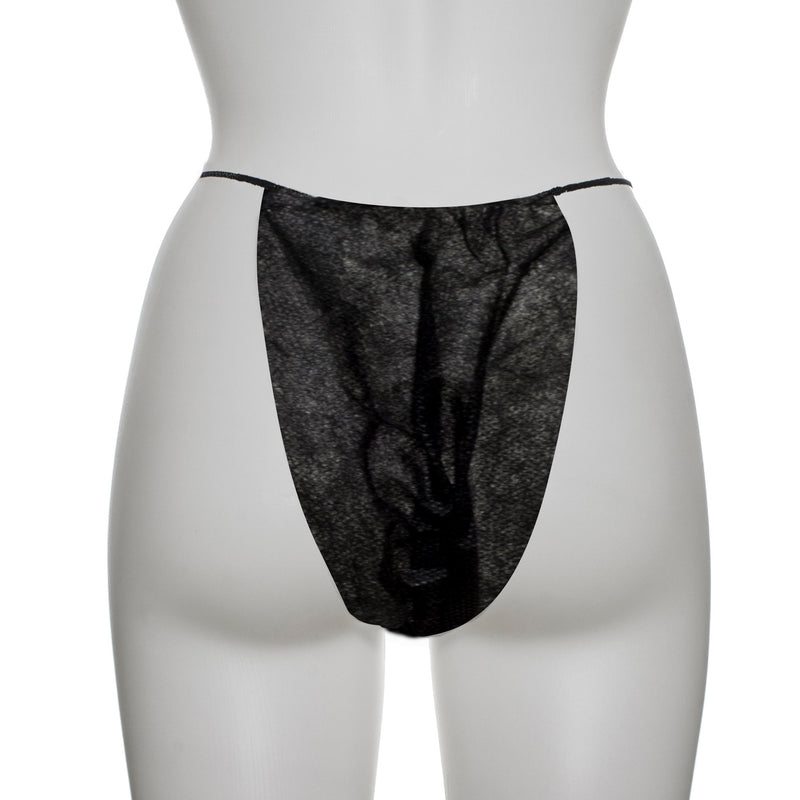 Reflections™ Disposable Bikini Panty, Black 1000/CASE -900506-1