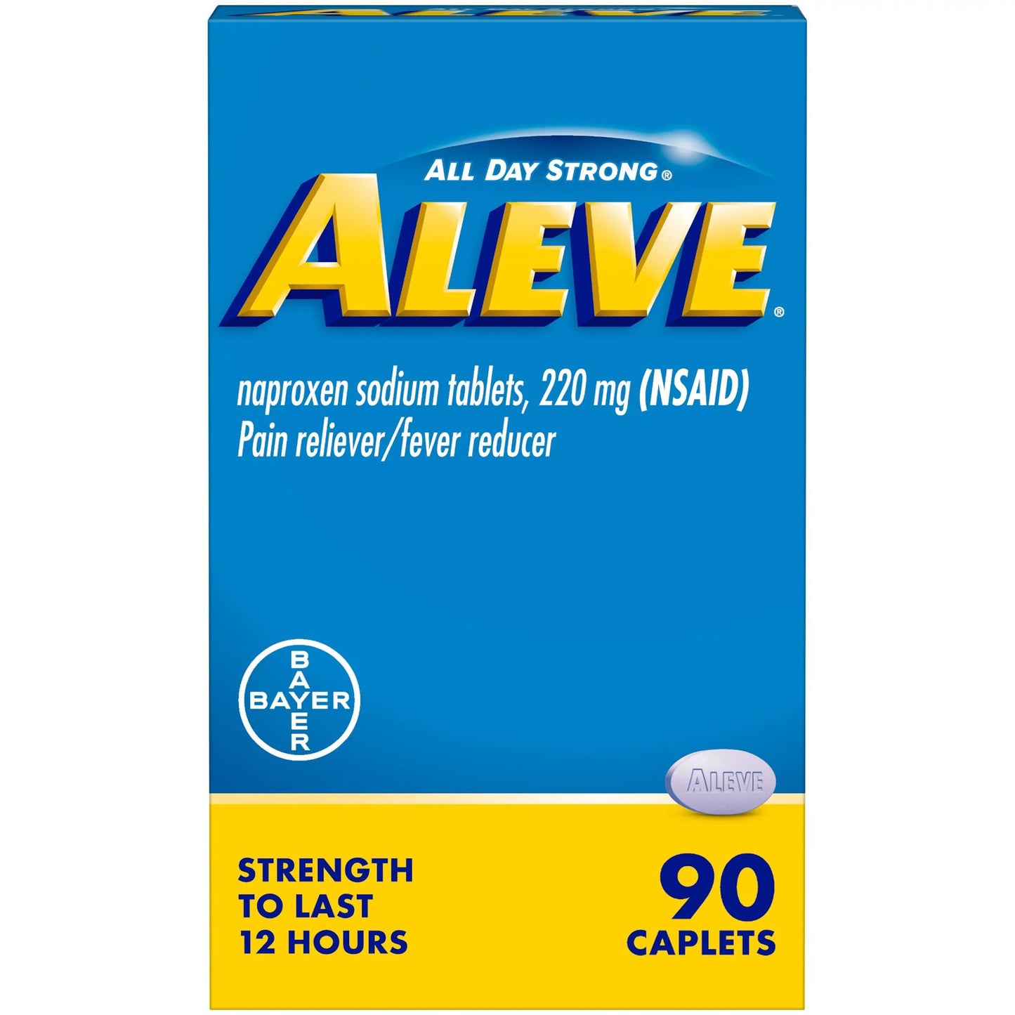 Aleve Naproxen Sodium Pain Relief 1/BOTTLE -00280601001