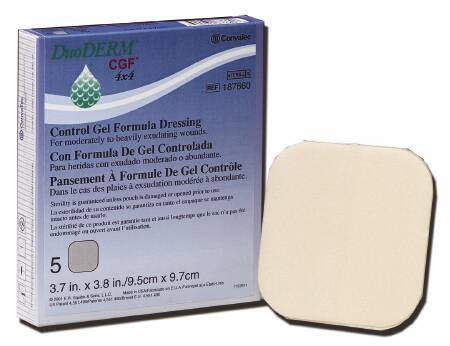 DuoDerm® CGF® Hydrocolloid Dressing, 6 x 6 Inch