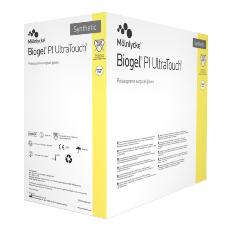 Biogel PI UltraTouch™ Polyisoprene Surgical Glove, Size 8, Opaque Beige 50/BOX -41180