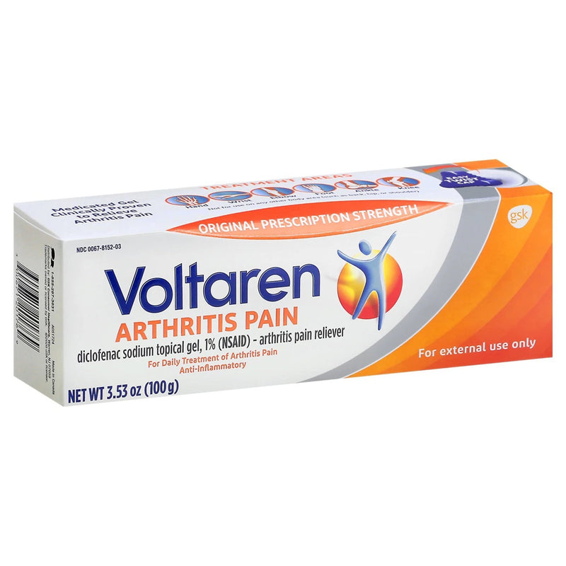 Voltaren Diclofenac Sodium Topical Pain Relief, 100-gram Tube