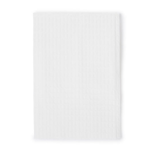 McKesson White Dental Bib, 13-1/2 x 18 Inch, 500/CS