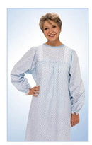 TIEBACK™ PATIENT EXAM GOWN, GEOMETRIC PRINT, SOLD AS 1/EACH SALK 550MP