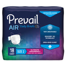 PREVAIL AIR™ STRETCHABLE ULTIMATE PLUS ABSORBENCY BRIEFS, SIZE 2, SOLD AS 18/BAG FIRST PVBNG-013CA
