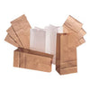 White Paper Bag, 5 x 3.13 x 9.75 Inch, 500/PK