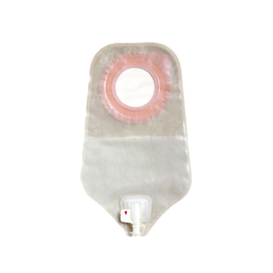Esteem Synergy® Transparent Urostomy Pouch, 9 Inch Length, Small Flange, 10/BX