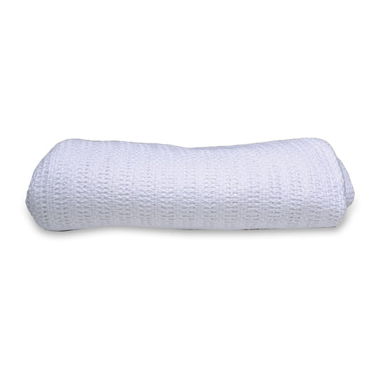 Mckesson Cotton Thermal Blanket, 66 X 90 Inch, 1/Ea