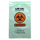 LAB-LOC SPECIMEN TRANSPORT BAG, DOCUMENT POUCH, ZIP CLOSE, GREEN TINTED, 6 X 9", SOLD AS 1/PACK ELKAY LAB20609GR