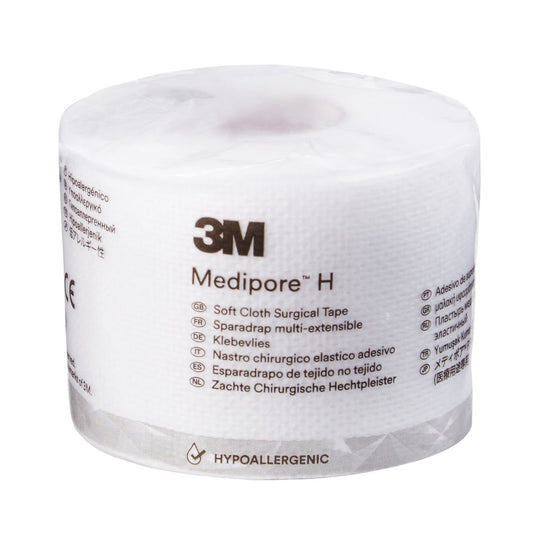 3M™ Medipore™ H Cloth Medical Tape, 2 Inch X 10 Yard, White, 12/Cs