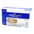 Careband™ Tan Adhesive Strip, 2 x 4 Inch, 12/CS