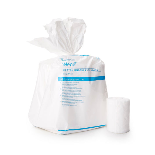 Webril Undercast Cotton Cast Padding, Nonsterile, 6 Inch X 4 Yard, 6/Bg