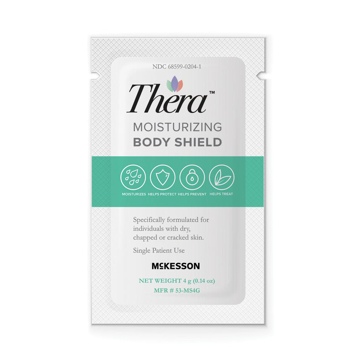 Thera® Moisturizing, Scented Body Shield, Individual Packets, 144/Bx