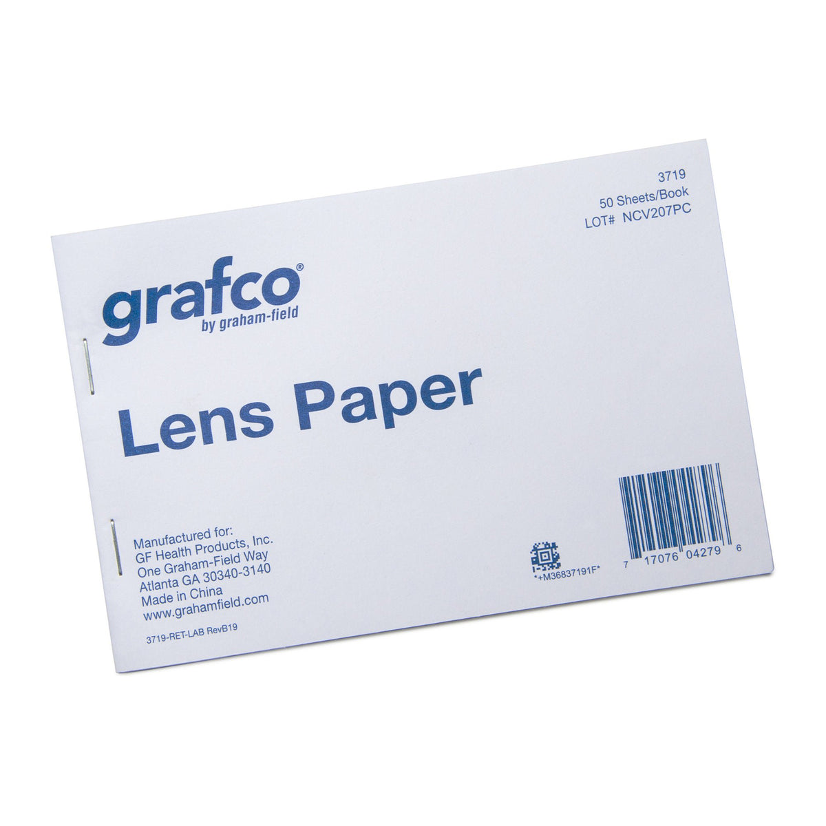 Paper, Lens 4X6 50 Sheet Book, 12/Bx