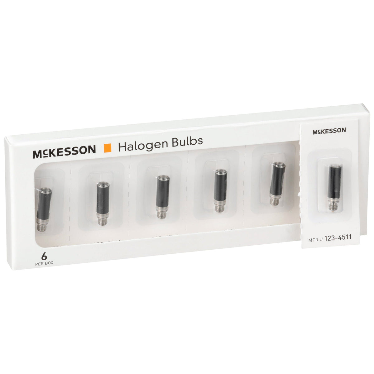Mckesson Halogen Lamp, Replacement Bulb For Vaginal Specula, 4.6 Volt 3 Watt, 6/Bx