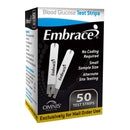 Embrace® Blood Glucose Test Strips, 100/CS