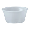 SOLO® POLYSTYRENE SOUFFLÉ CUP, 2 OZ., SOLD AS 2500/CASE RJ P200N