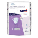 SENI® ACTIVE SUPER PLUS OVERNIGHT HEAVY ABSORBENT UNDERWEAR, MEDIUM, SOLD AS 20/PACK TZMO S-ME20-AP1