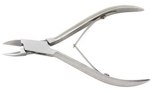Nipper, Nail Strt Jaws Dbl Spring S/Stl 5", 1/Ea