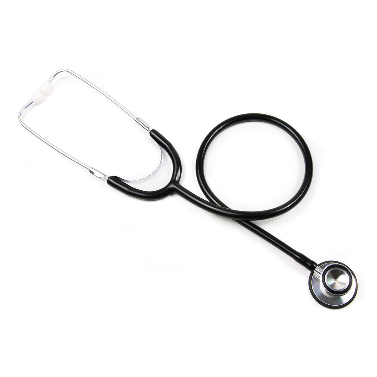 Mckesson Classic Stethoscope, Double-Sided Chest Piece, Black, 32-Inch Tube, 10/Bx