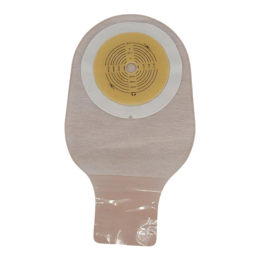 Pouch, Ostomy 1Pc Ext Std Bgecrvd Clsr 12" (10/Bx 8Bx/Cs), 10/Bx