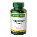 NATURE'S BOUNTY® MAGNESIUM 400 MG MINERAL SUPPLEMENT RAPID RELEASE SOFTGELS, SOLD AS 1/BOTTLE US 07431259408