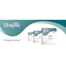 POLYMEM® SHAPES® ADHESIVE WITH BORDER FOAM DRESSING, 2 X 3 INCH OVAL, SOLD AS 100/CASE FERRIS 8023