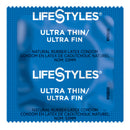 LIFESTYLES® ULTRA THIN LUBRICATED LATEX CONDOM, SOLD AS 1/CASE SXWELL 310161