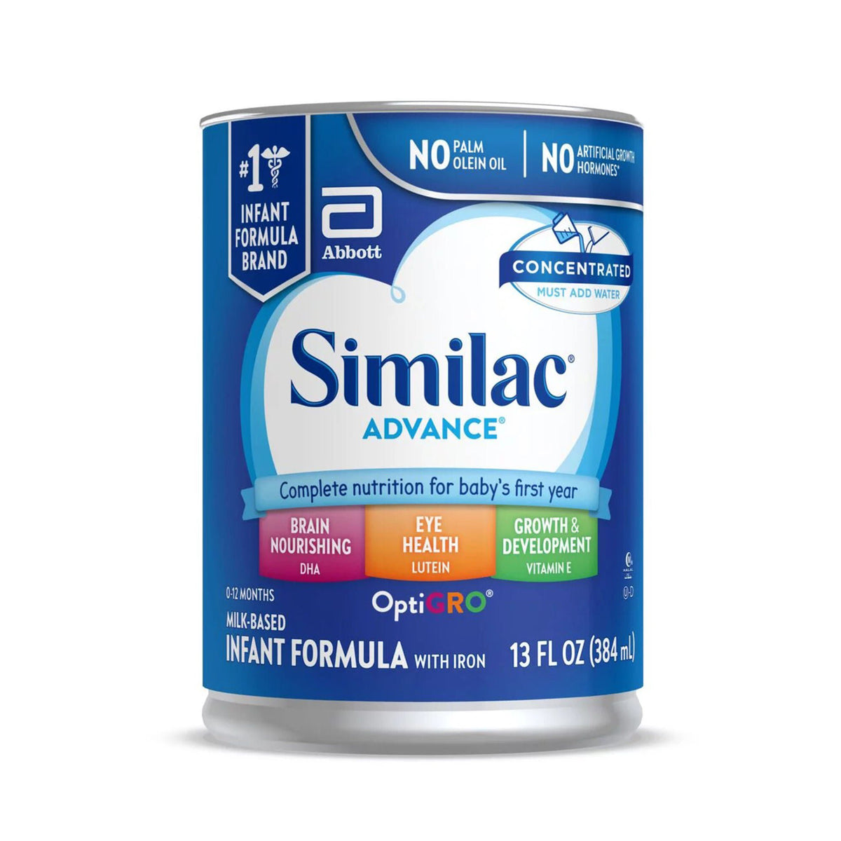 Similac® Advance® Liquid Concentrate Infant Formula, 13-Ounce Can, 12/Cs