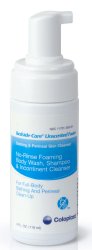 COLOPLAST BEDSIDE-CARE FOAM CLEANSER, UNSCENTED, SHAMPOO AND BODY WASH, 4 OUNCES, SOLD AS 36/CASE COLOPLAST 67147