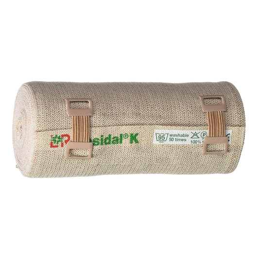Rosidal® K Clip Detached Closure Compression Bandage, 12 Centimeter X 5 Meter, 1/Ea